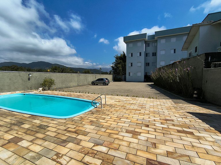 Gisele Apto piscina/churrasqueira próximo a praia